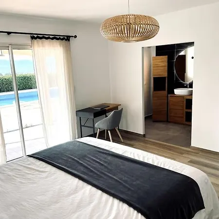 Avec Piscine Et Jacuzzi 3 Min Tatil Evi Grosseto-Prugna